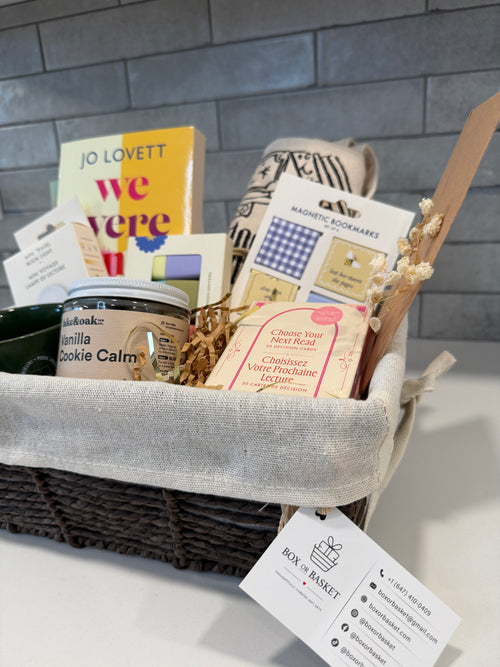 Cozy Chapters Basket