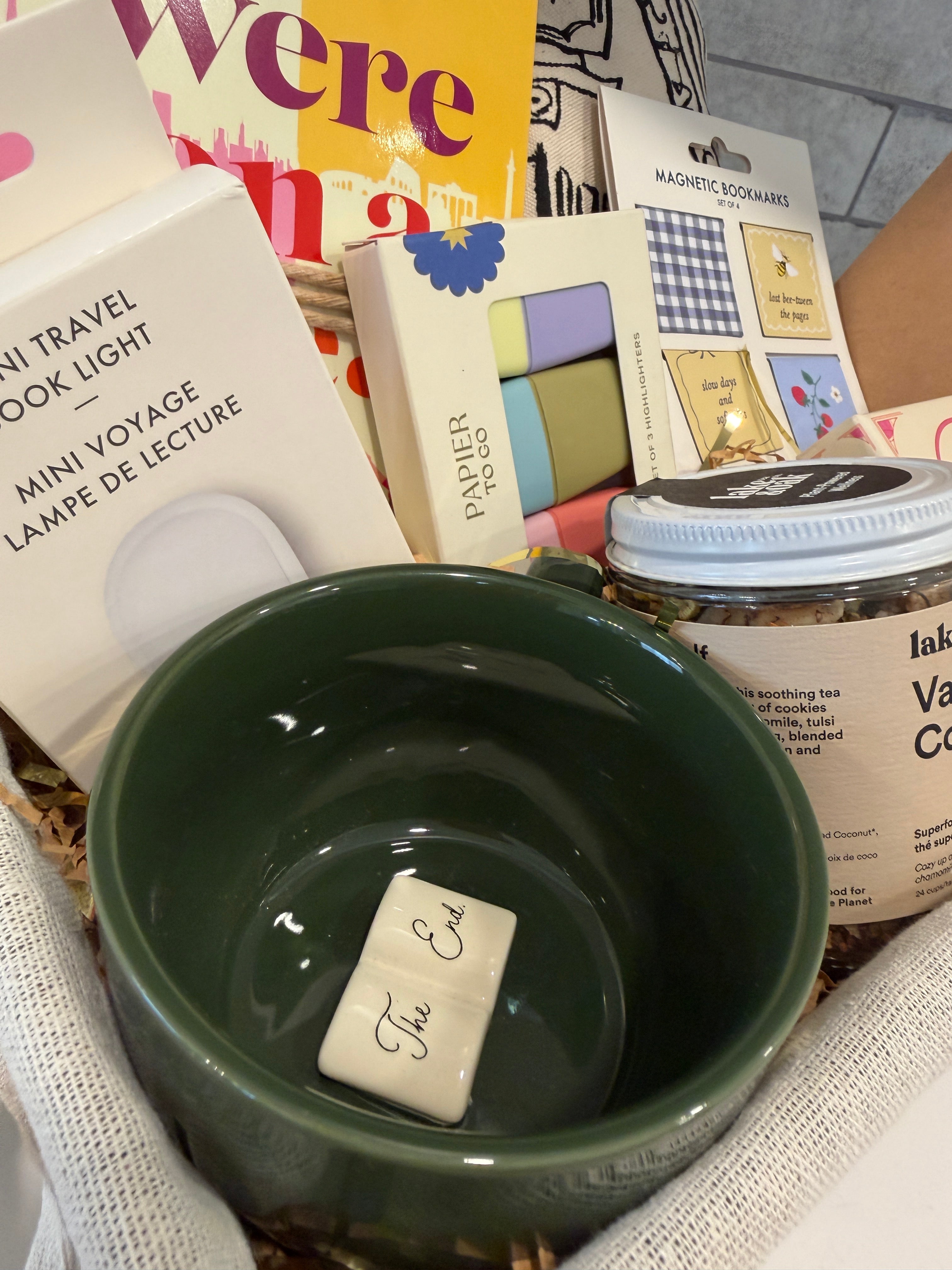 Cozy Chapters Basket